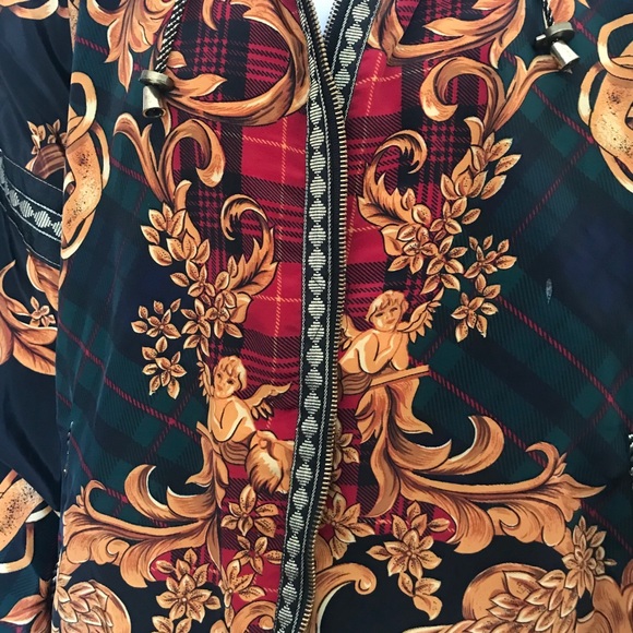 Vintage Baroque bomber jacket - Picture 5 of 6